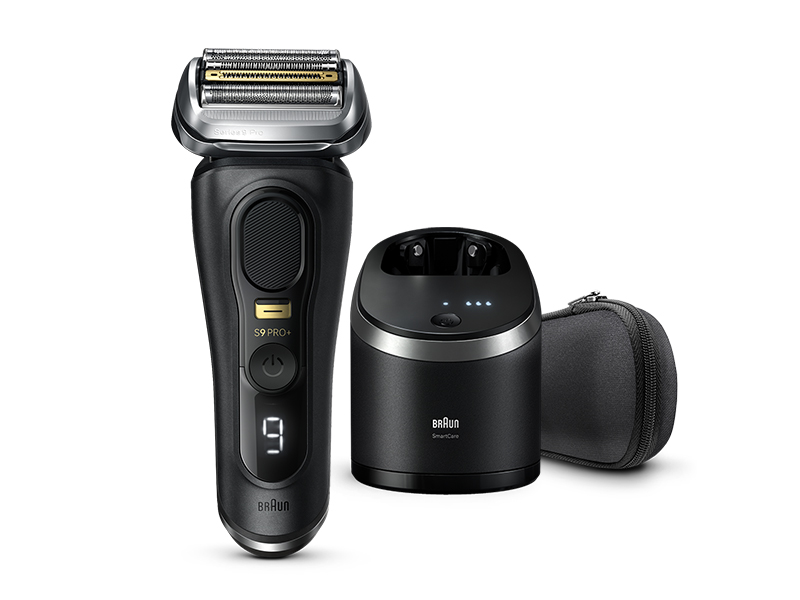 Series 9 Pro+ 9560cc travel and SmartCare & case, Wet shaver 6-in-1 Dry atelier center with