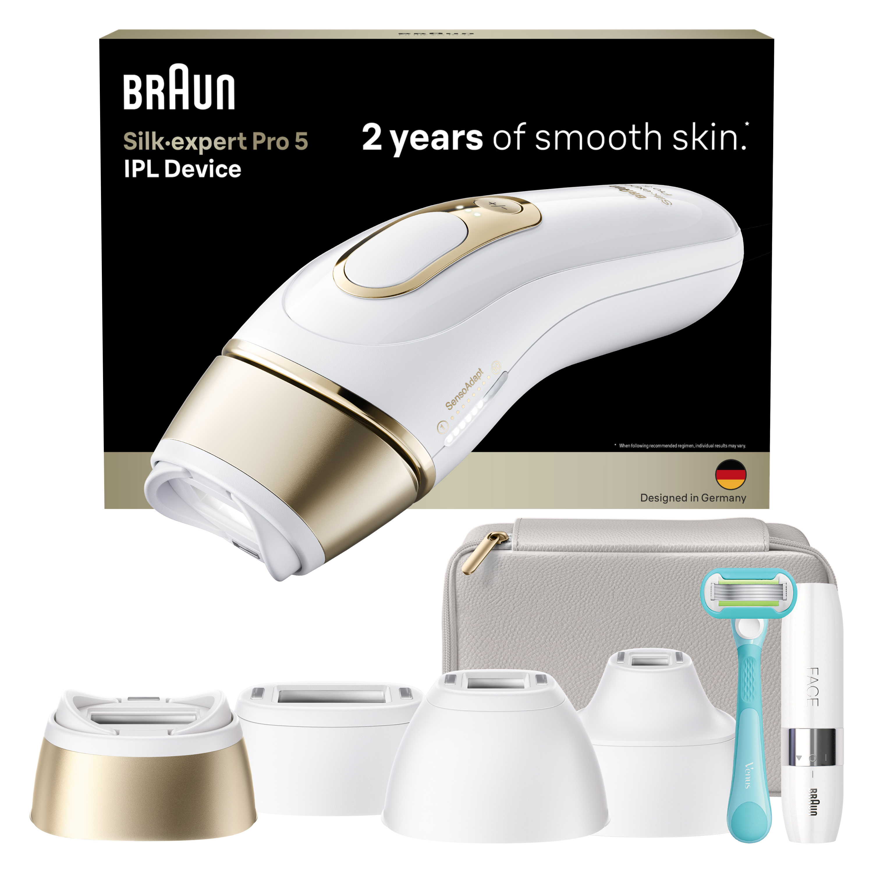 Braun Silk·expert Pro 5 IPL hair removal device | Braun Nordics