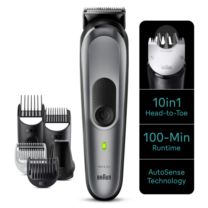 Braun Series 7 7420 All-In-One Style Kit, 11-in-1 Grooming Kit with Beard  Trimmer & More Silver AiO7420 - Best Buy