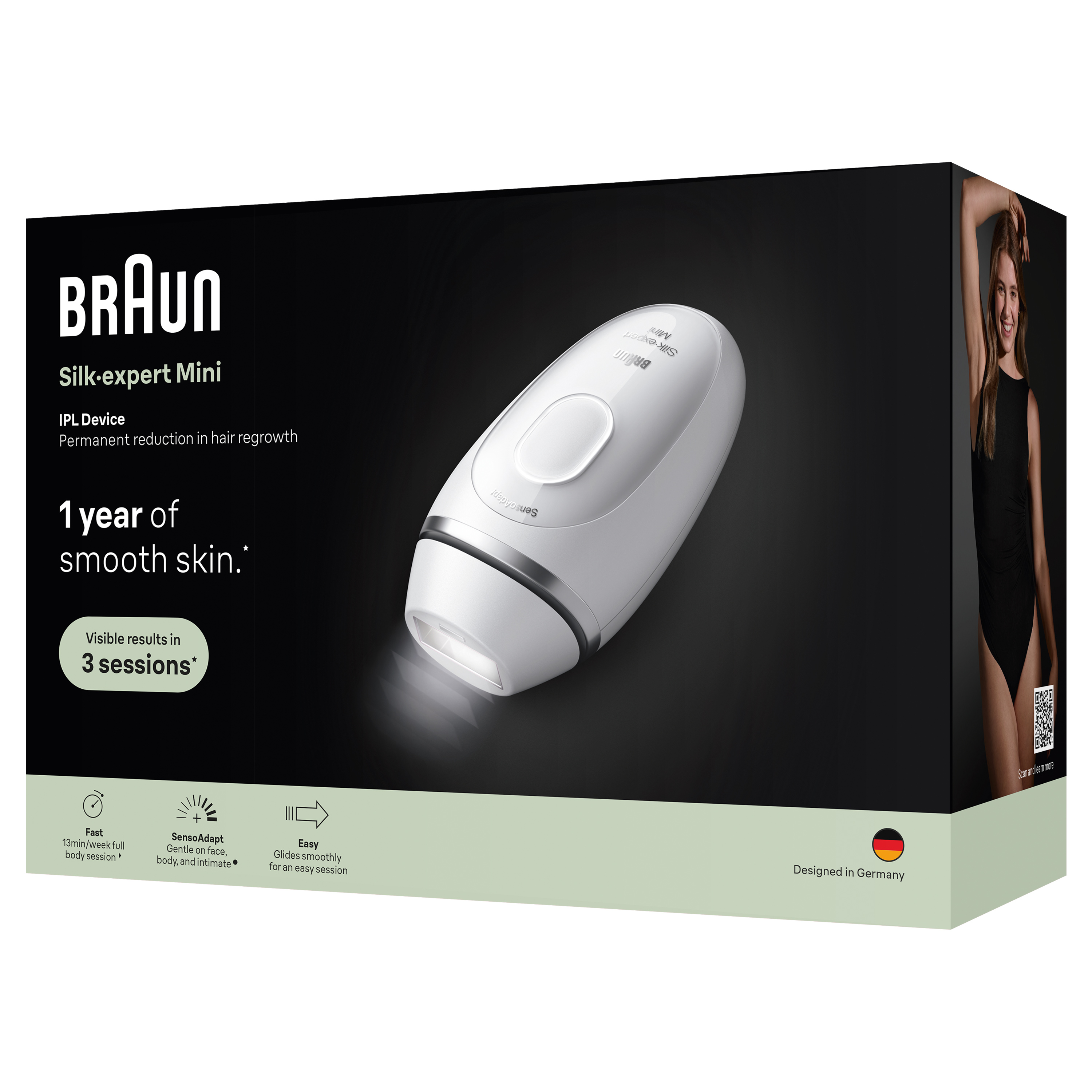 Braun Silk·expert Mini PL1114 IPL for Smooth Skin | Braun Nordics