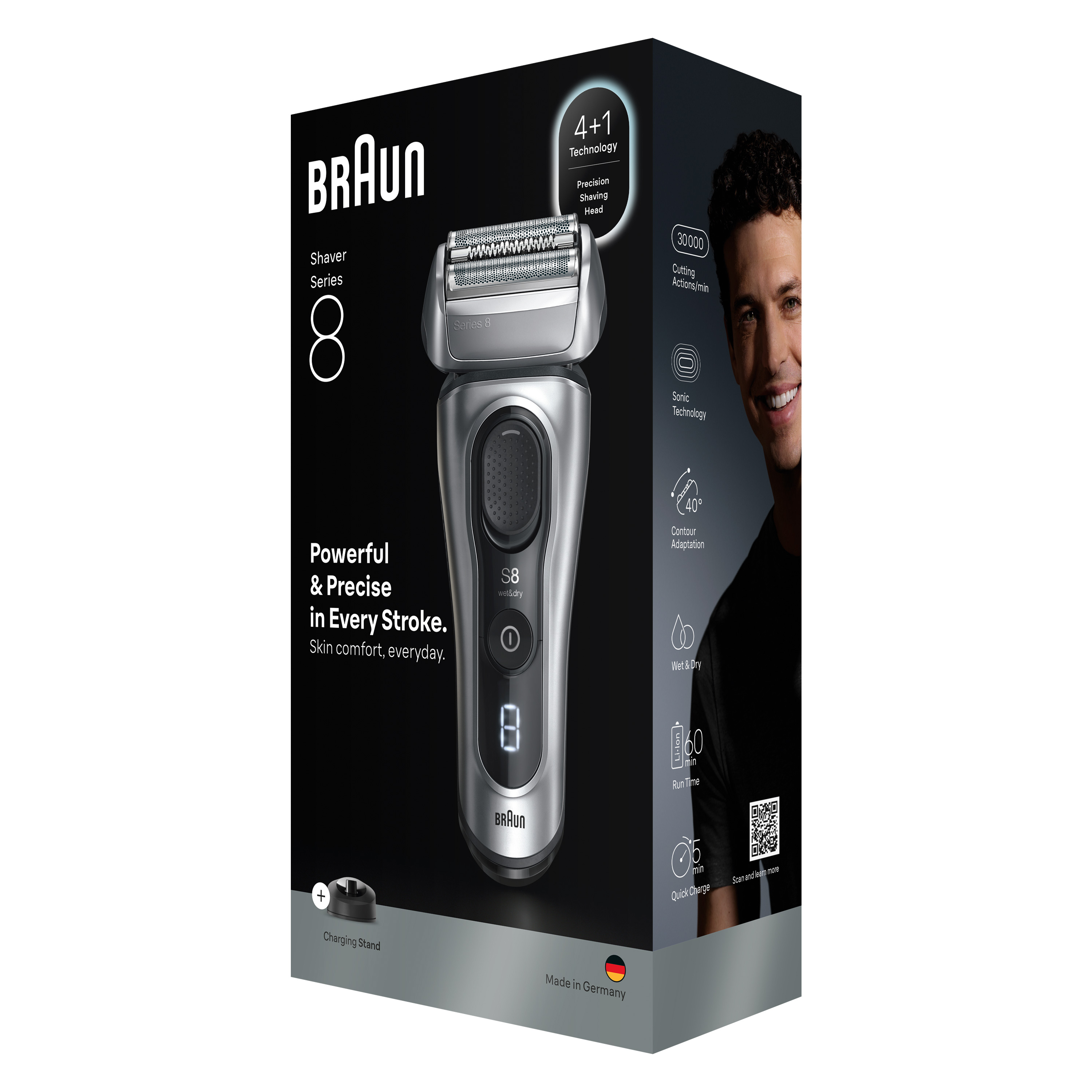 Braun Electric Shaver Series 8 8617s | Braun Nordics