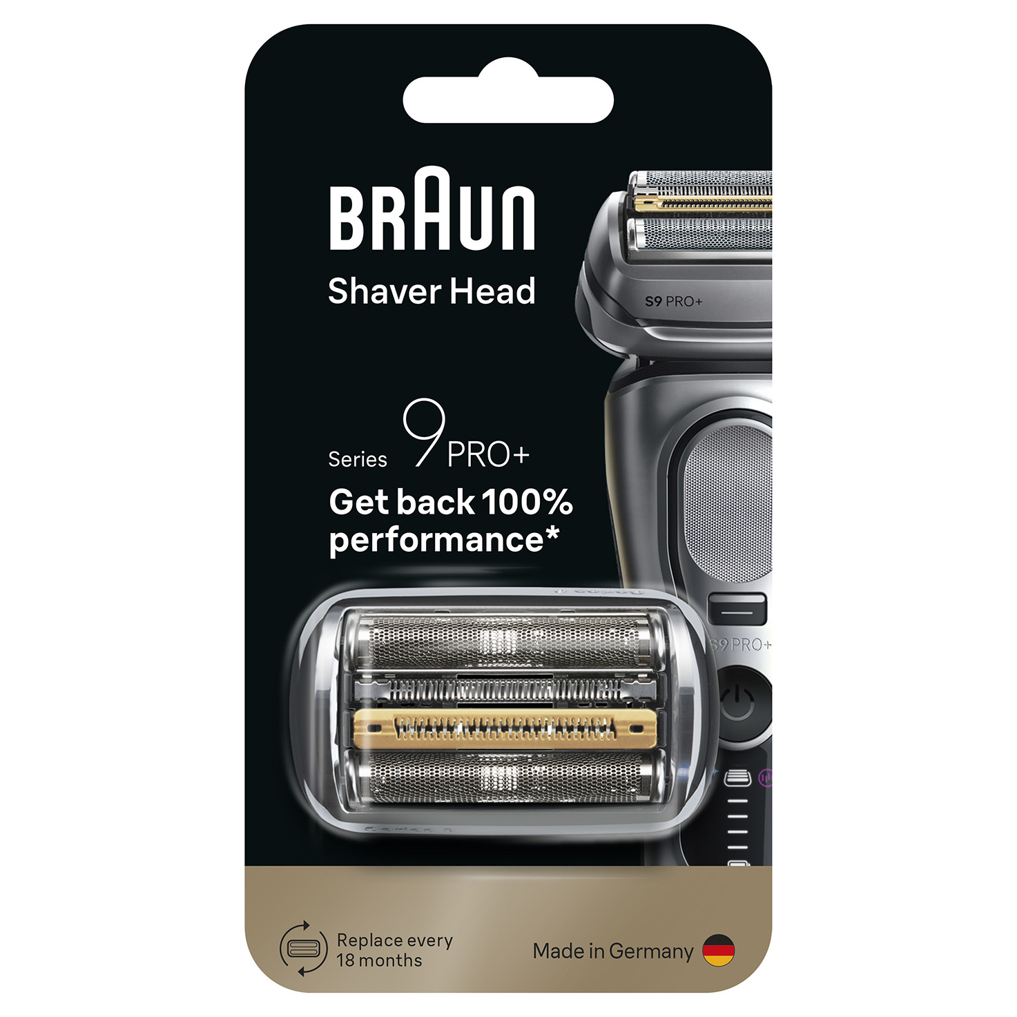Braun Electric Shaver Series 9 Pro+ Replacement Head 96M | Braun SE