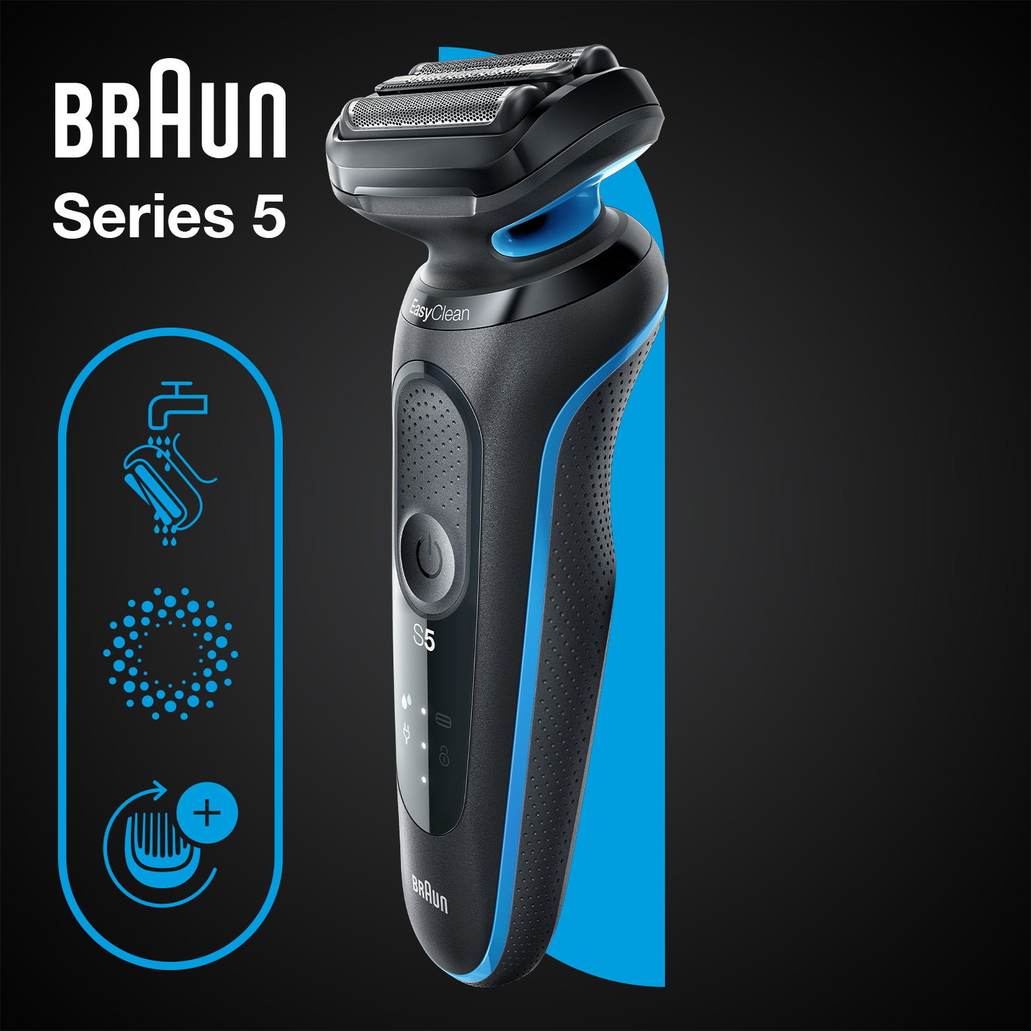 Braun Series 5 (5762)+ Reinigungsstation (5434) Top Neuwertig in