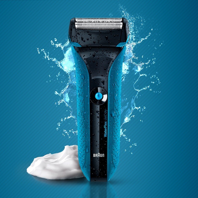 Series 5 WaterFlex Wet & Dry shavers Braun