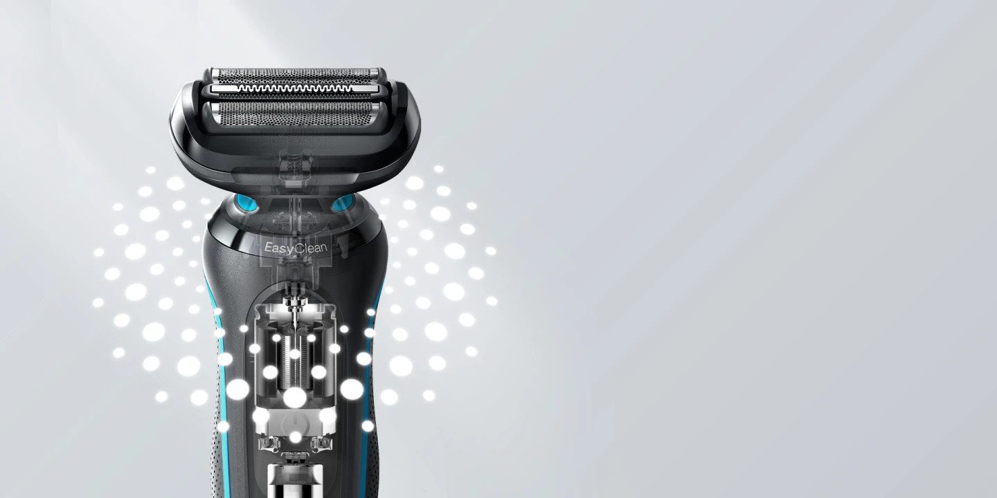 Braun Series 5 51-M1000s Rasoir à grille Noir, Bleu