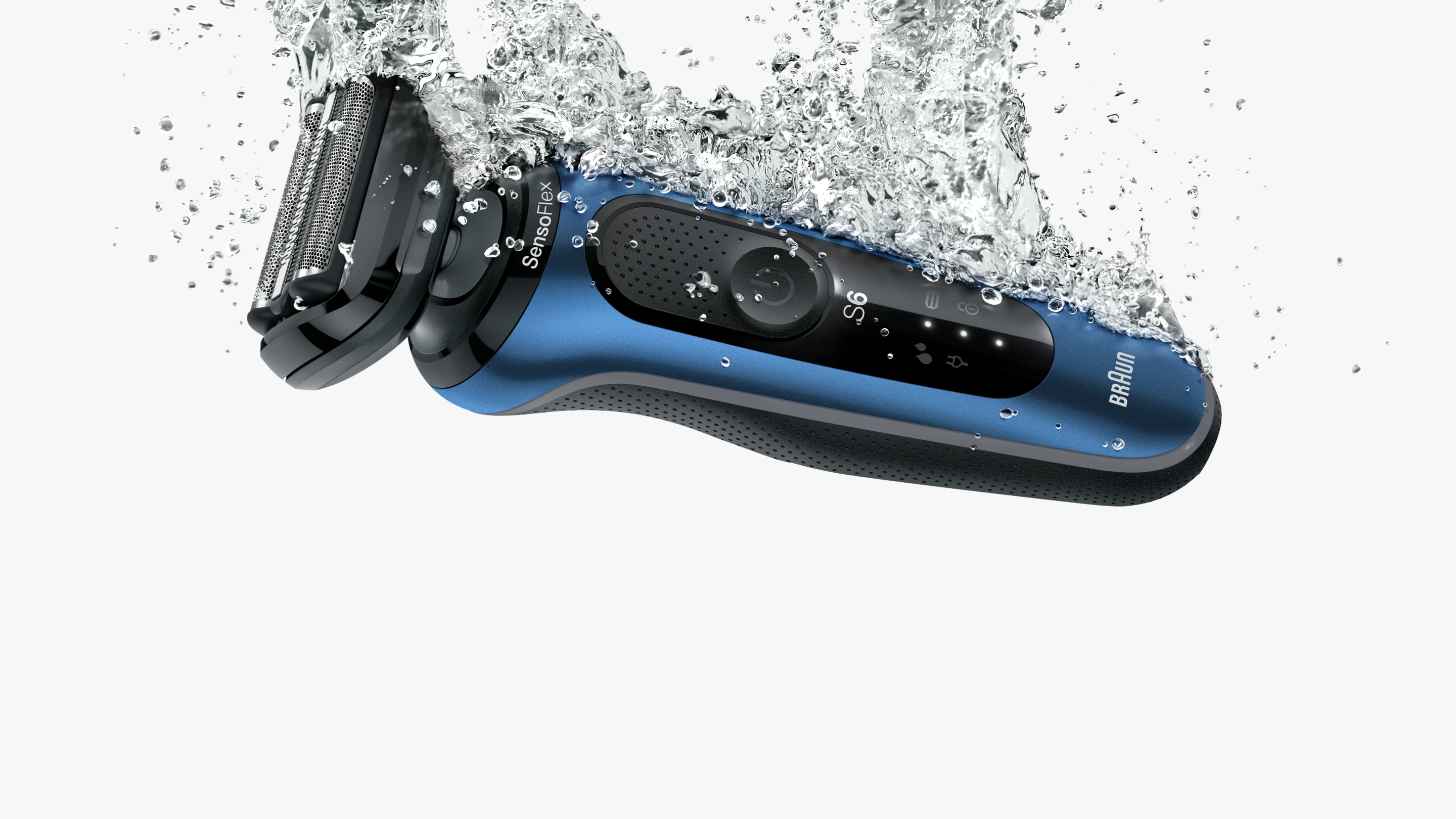 100% waterproof. Shave anyway you want: Wet, dry, with gel or foam.