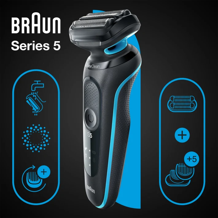 Braun Series 5 51-M1850s Electric Shaver