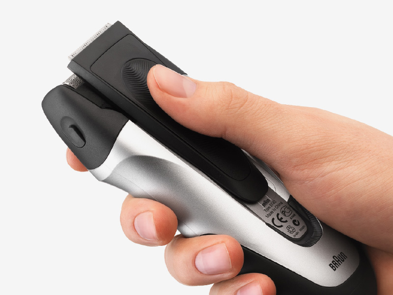 braun shaver with sideburn trimmer