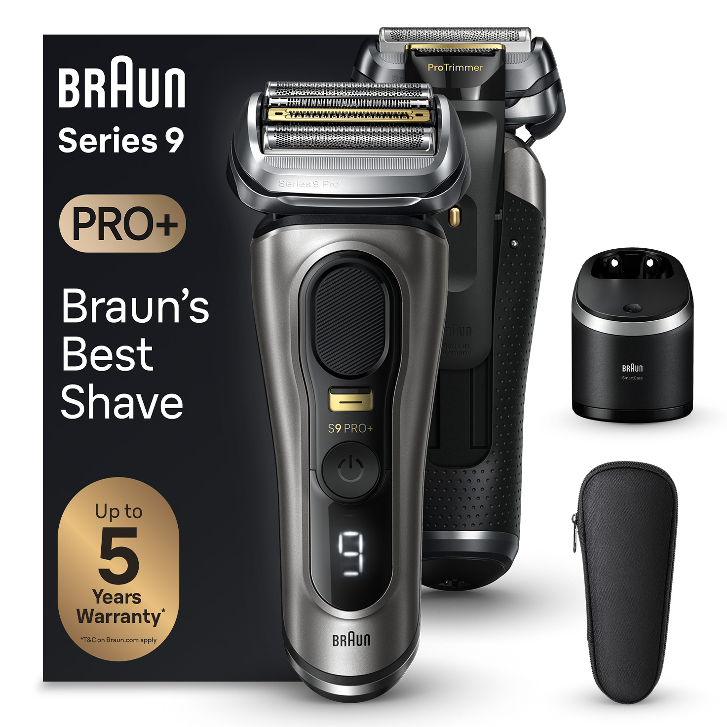 Máquina de Barbear Braun S9/9476CC - Braun - Máquinas de barbear - Pequenos  eletrodomésticos - Boutique Santander