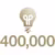 400,000 flashes 400,000 flashes