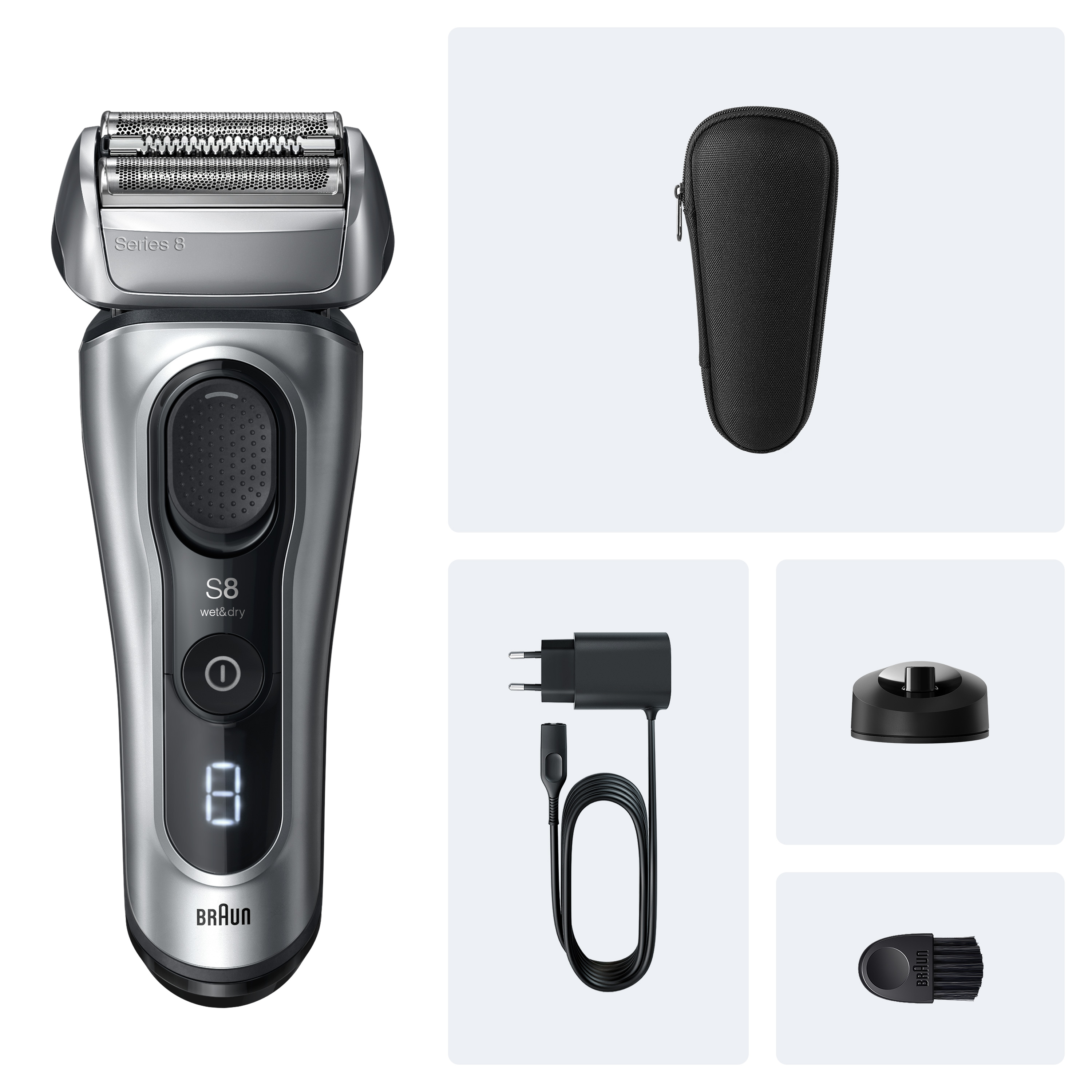 Braun Series 8 Electric Shaver with Adaptive Head | Braun