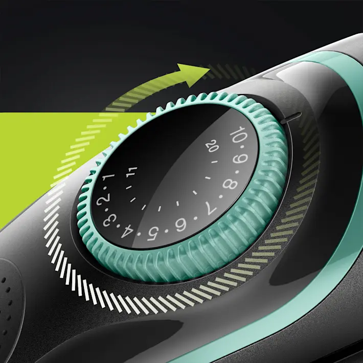 Precision dial Precision dial