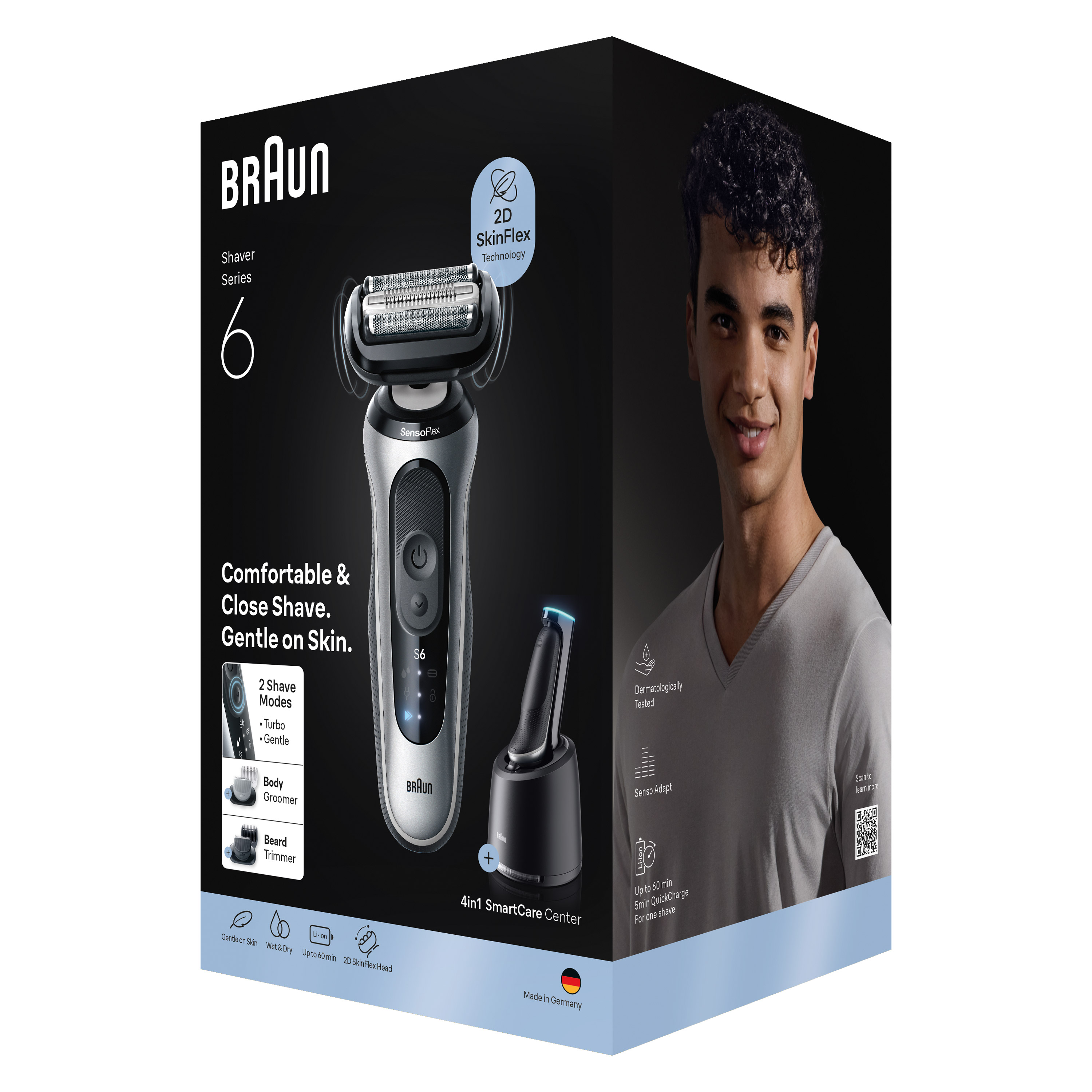 Braun Electric Shaver Series 6 62-B1200s | Braun Nordics