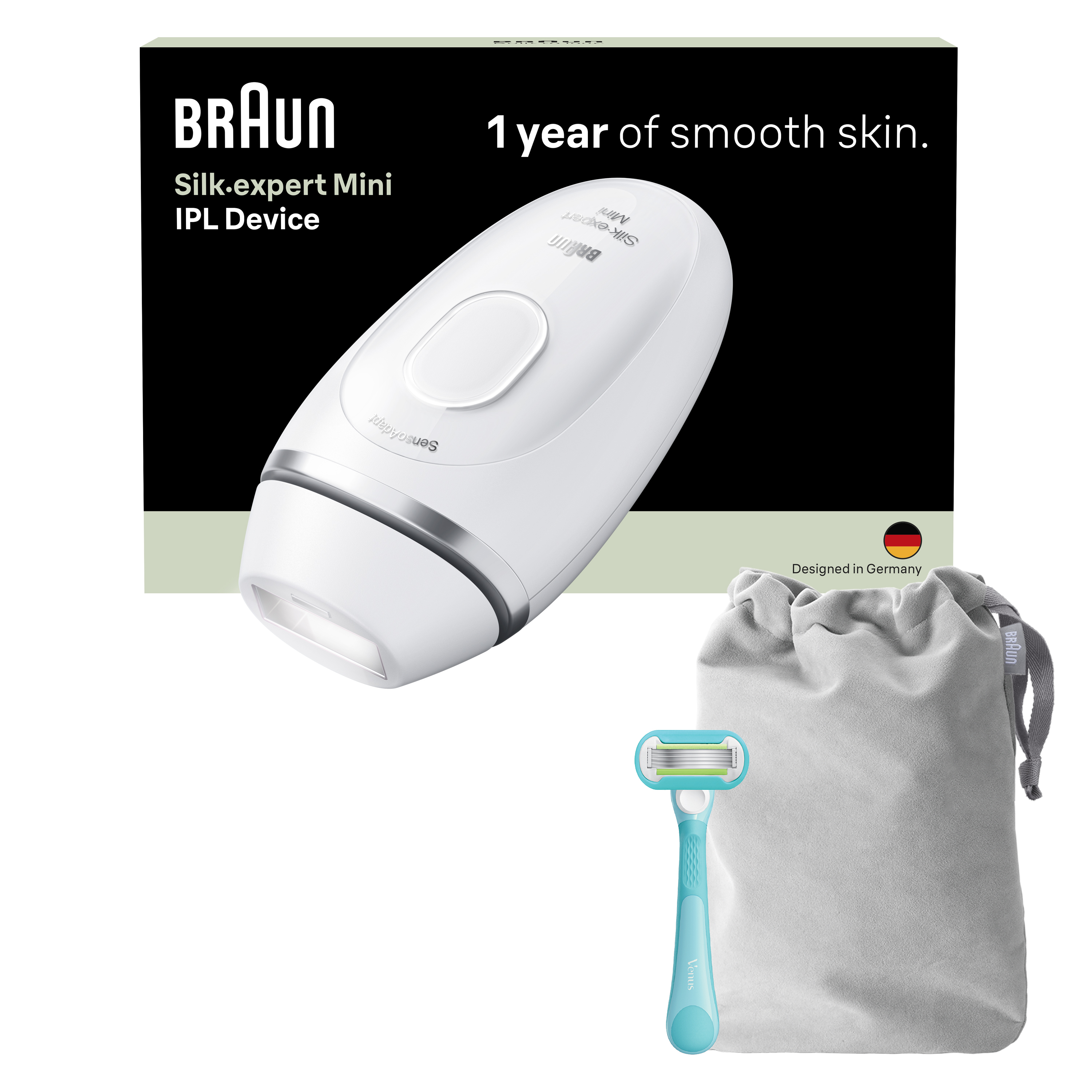 Braun Silk·expert Mini PL1100 IPL hair removal | Braun Nordics