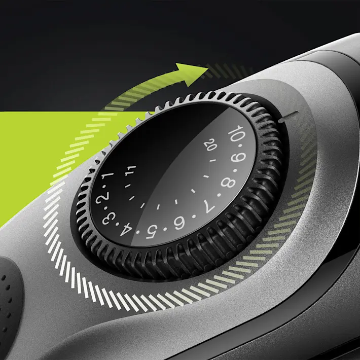 Precision dial Precision dial
