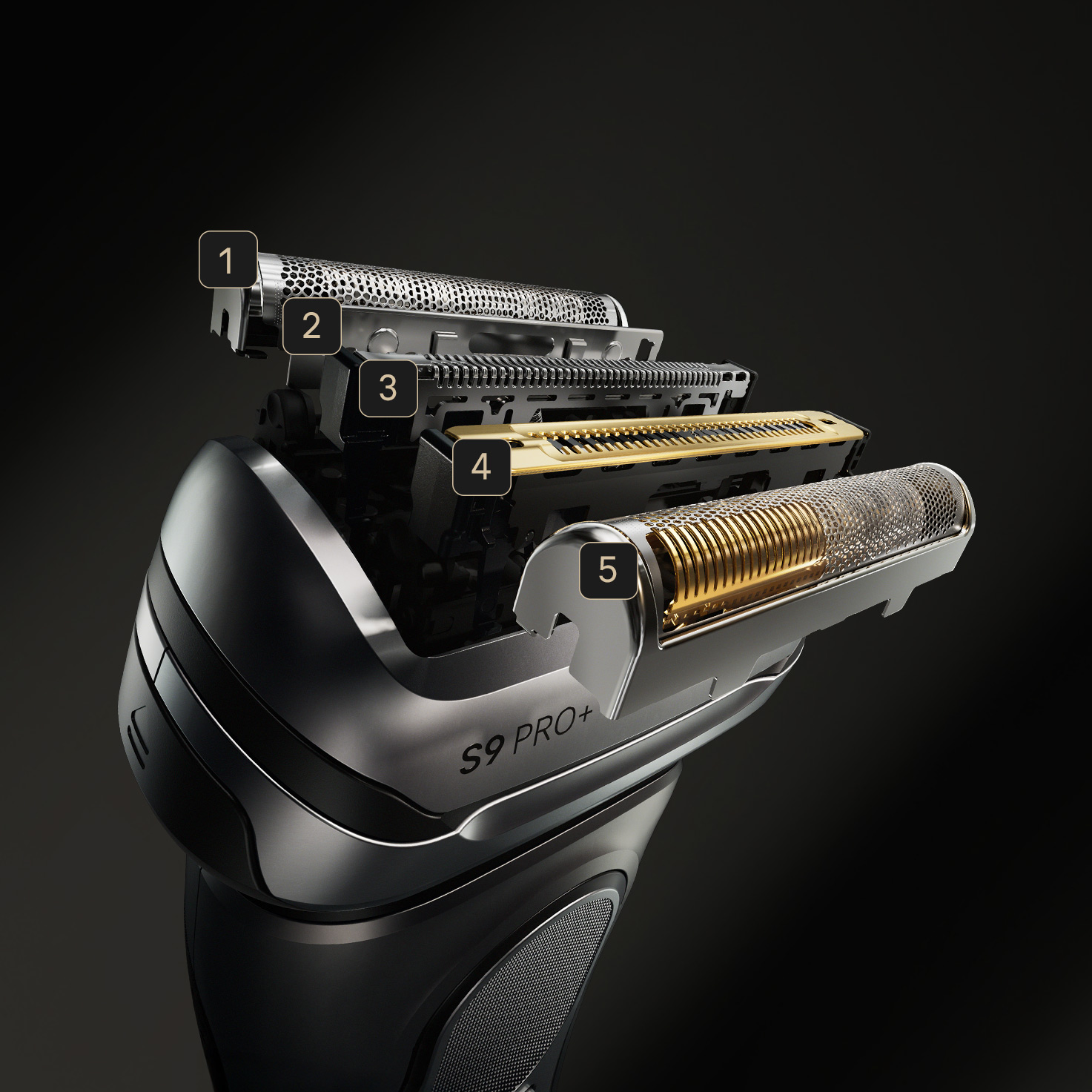 Braun Series 9 Pro+ Electric Shaver with ProTrimmer | Braun