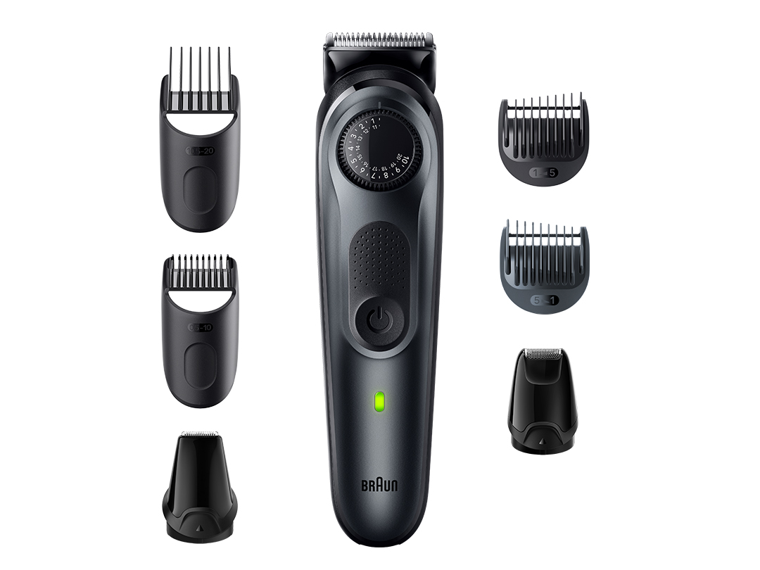 Braun Series 5 BT 5450 Beard Trimmer With 6 Barbering Tools Grey