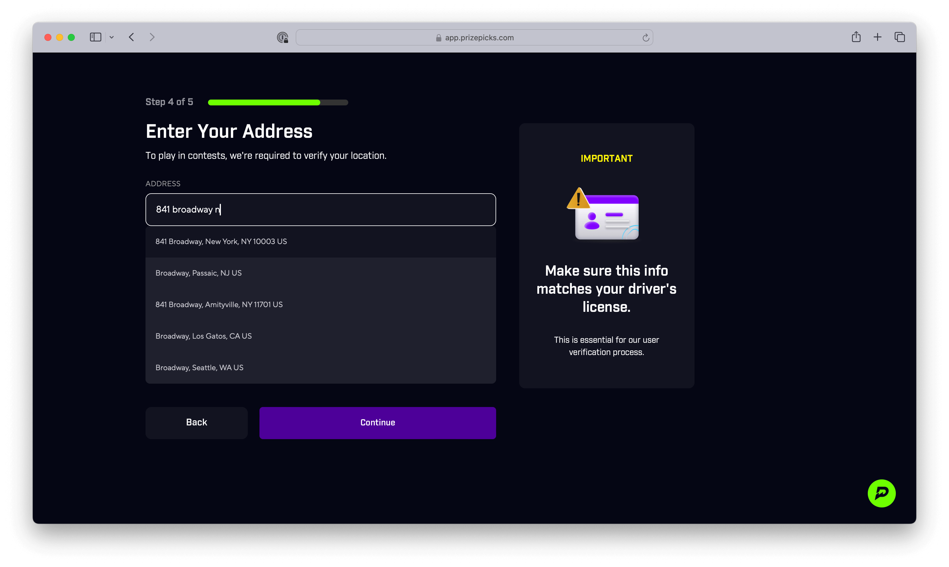 Leveraging an address autocomplete API for faster form filling and 
