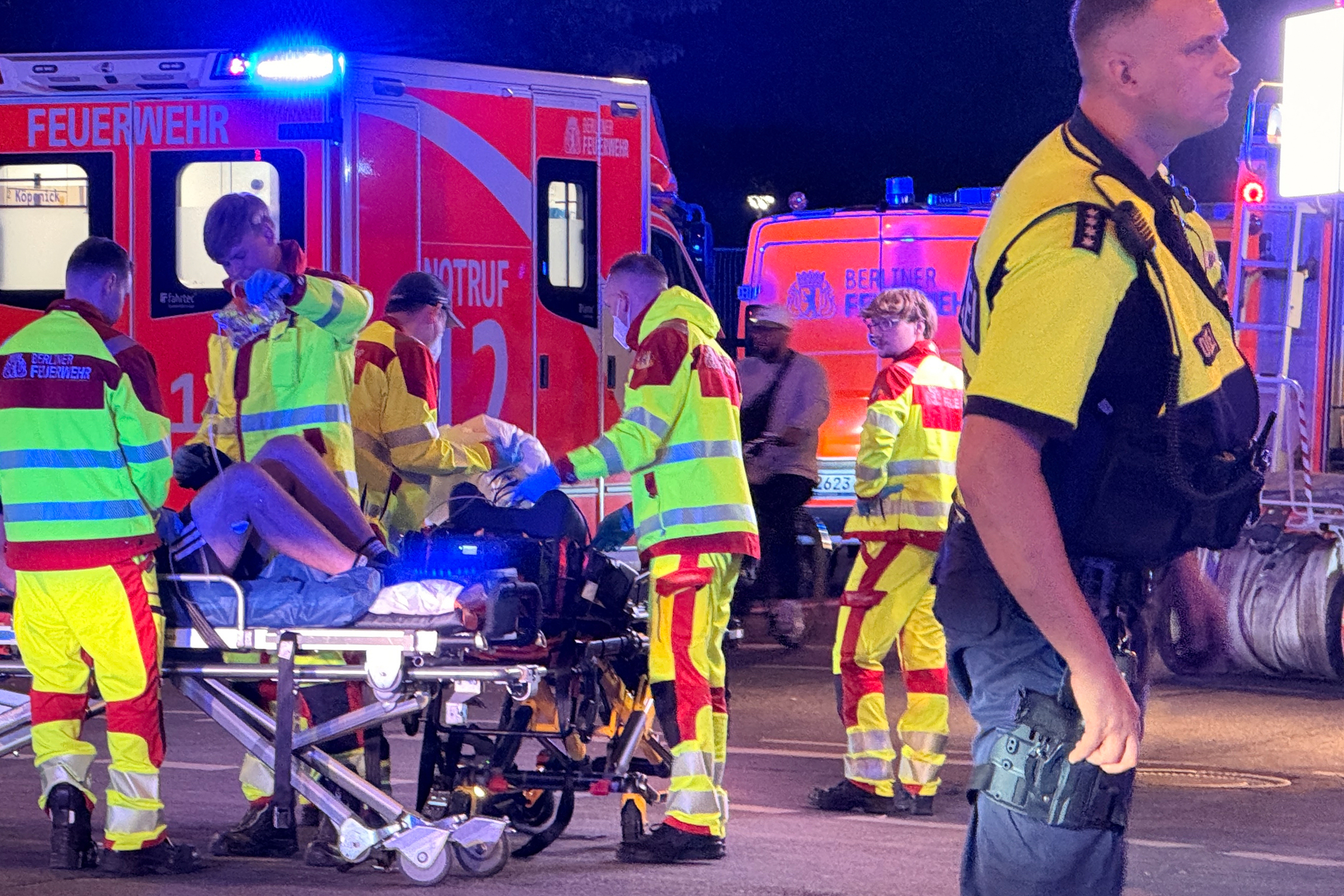 A person is killed and several are injured at Berlin's LGBTQ+ march when a van drives into the crowd