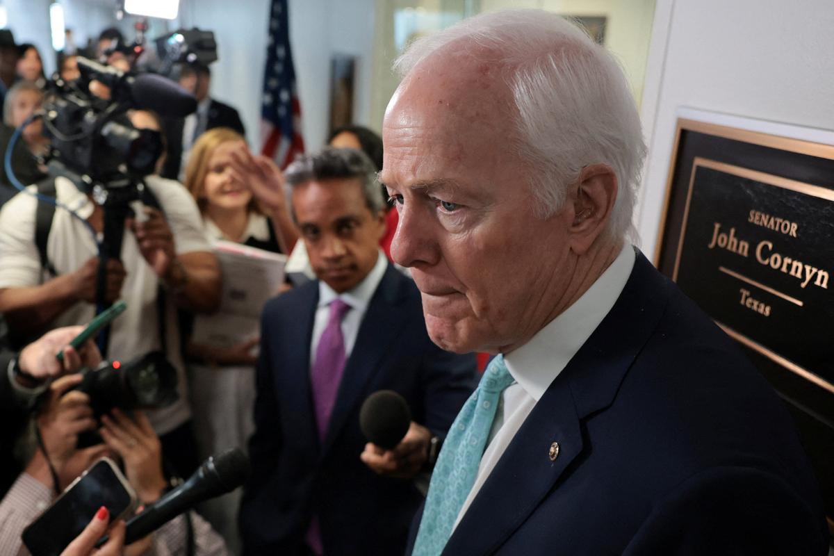 Trump's attorney general pick in jeopardy amid Cornyn concerns