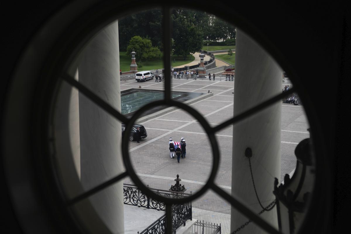 Lindsey Graham honored with memorial services in Washington, in photos