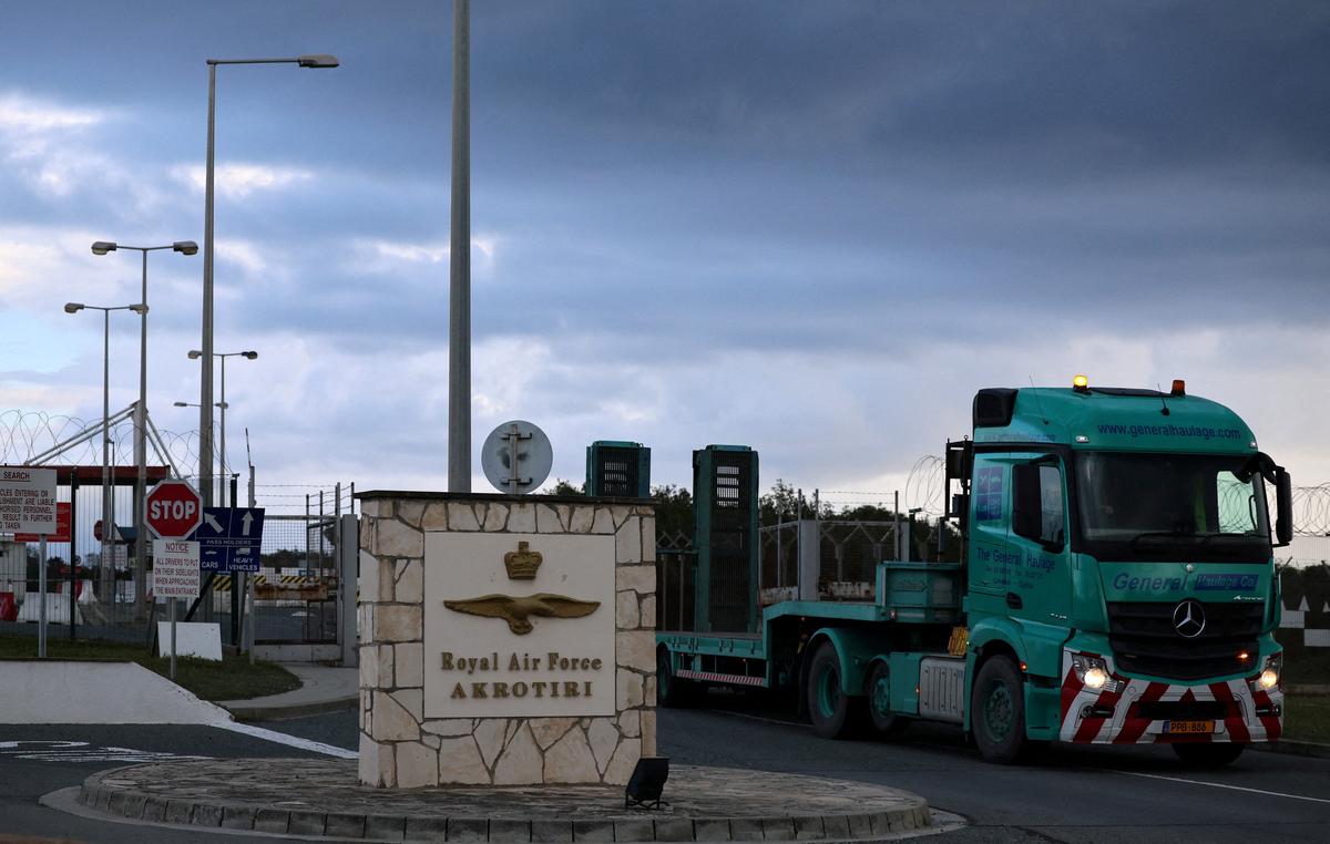 British man arrested, accused of spying on military base for Iran