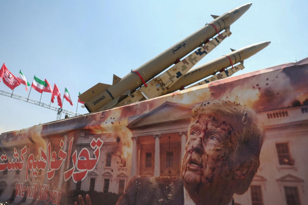 'We will kill you.' Iran defiant as Trump moves to 'smack them.'