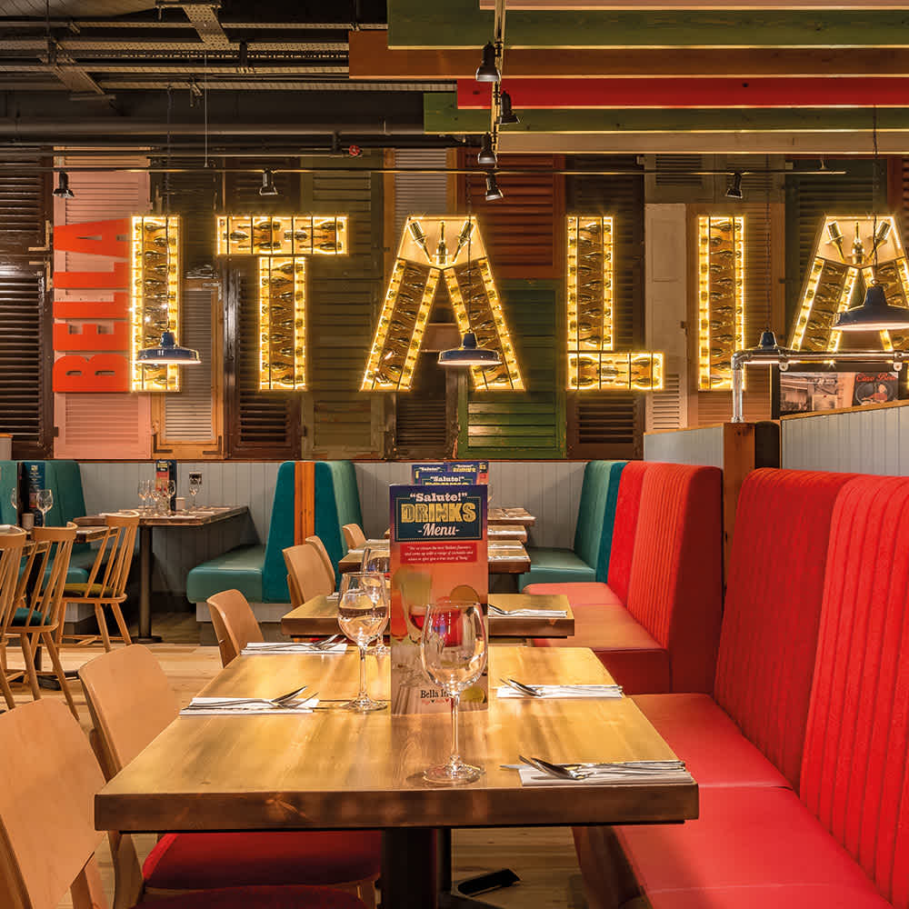 Click to find out more about our work with Bella Italia