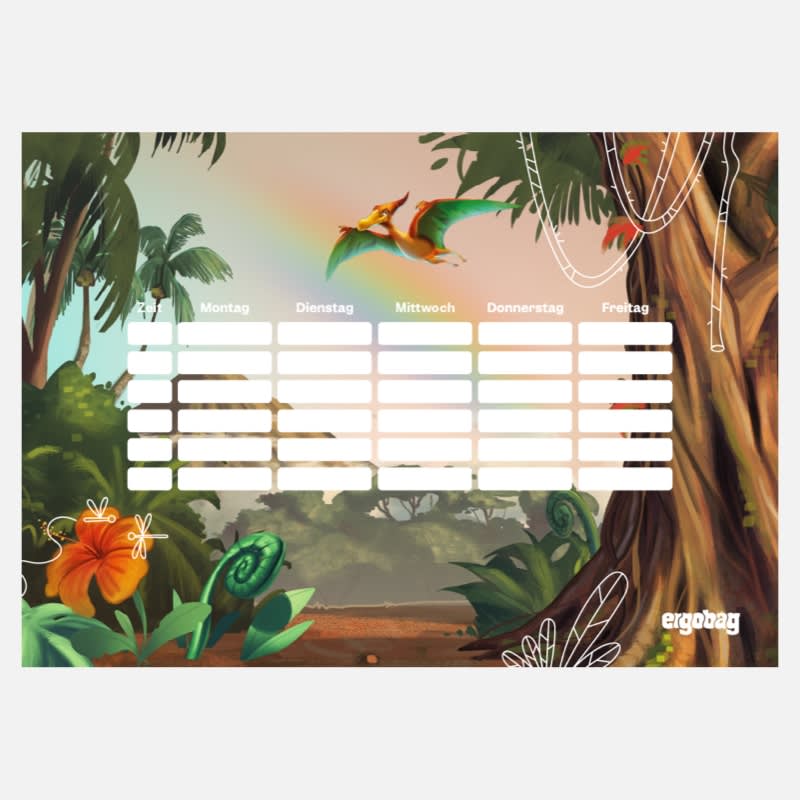 ergobag-stundenplan-urzeit-dinos-format-din-a4