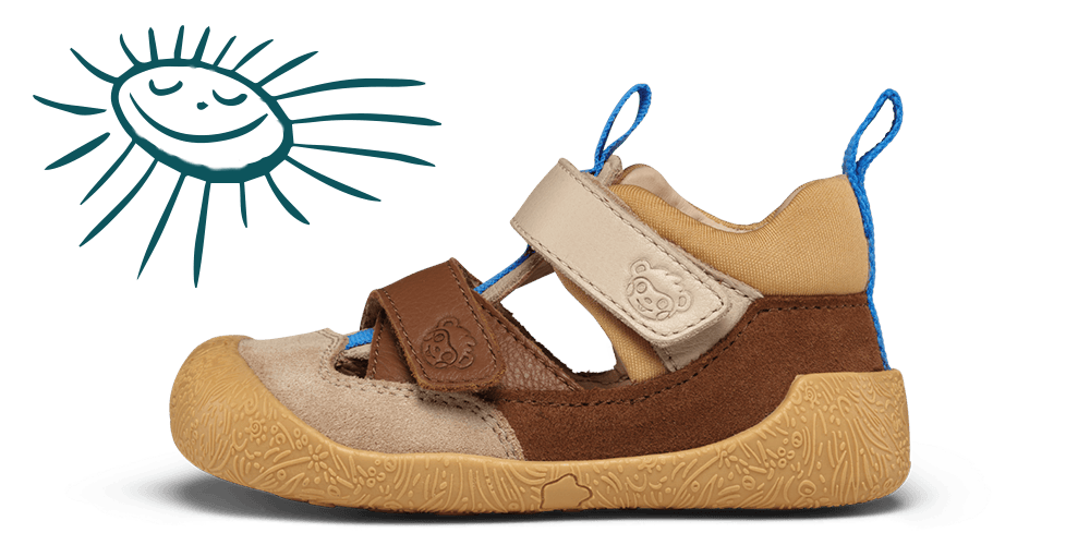 Kinderschuhe-Babyschuhe-Lauflerner-Sandale-Leder-Freely