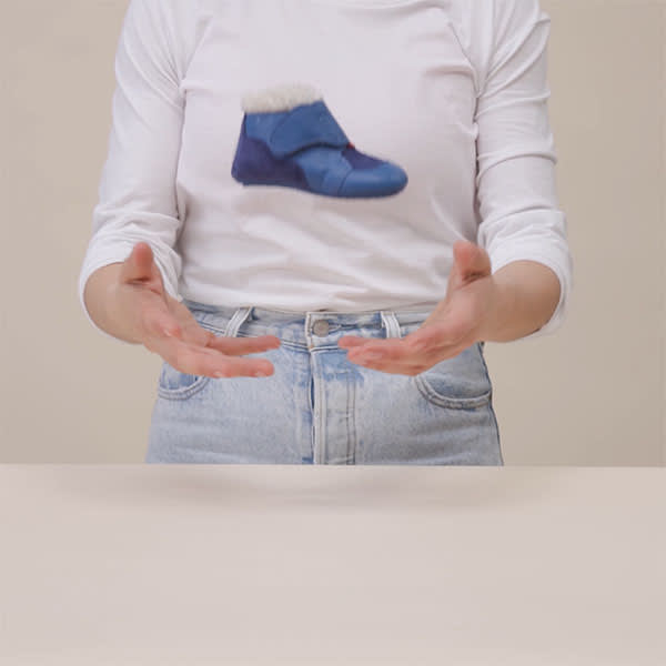 1x1 Superleicht 01490-30052-645-Crawling-Shoe-Leather-Growy-Elephant