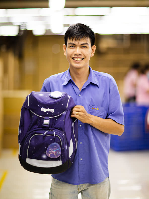 ergobag Nachhaltigkeit Fair Wear Faire Arbeitsbedingen Asien Rucksack  