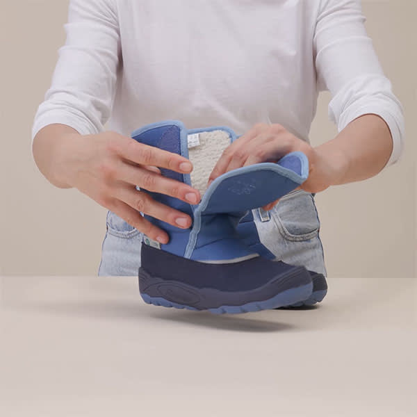 1x1 Kinderleichter Verschluss 01491-30052-740-Snowboot-Vegan-Freezy-Elephant preview