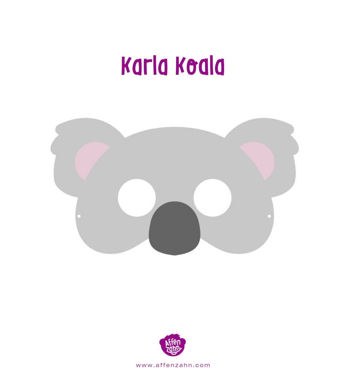 Karla Koala Maske