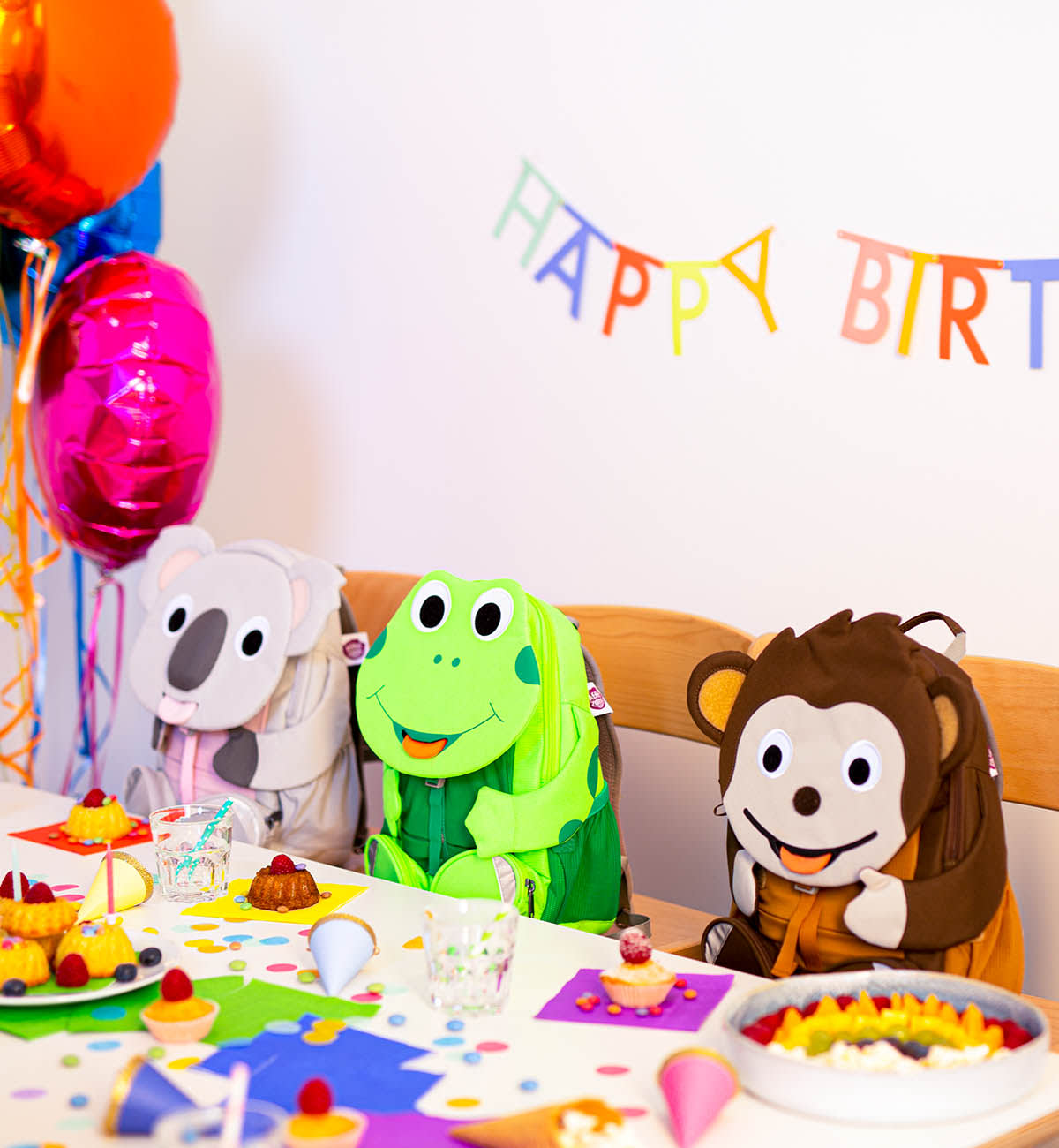 Affenzahn-Kindergartenstart-Geburtstagsfeier