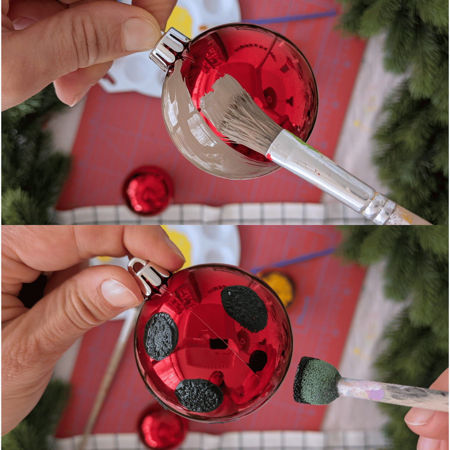 Media // Image // Blog Post // Affenzahn Christbaumkugeln DIY/ Step 1 