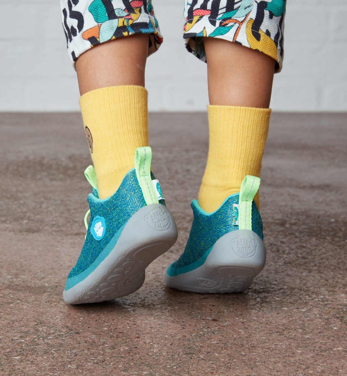 affenzahn-daniel-dinosaurier-kinderschuhe-schuhsohle-rückansicht