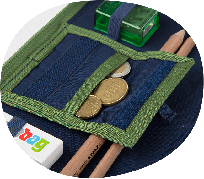 ergobag Maeppchen-Maxi Features Kleingeldfach