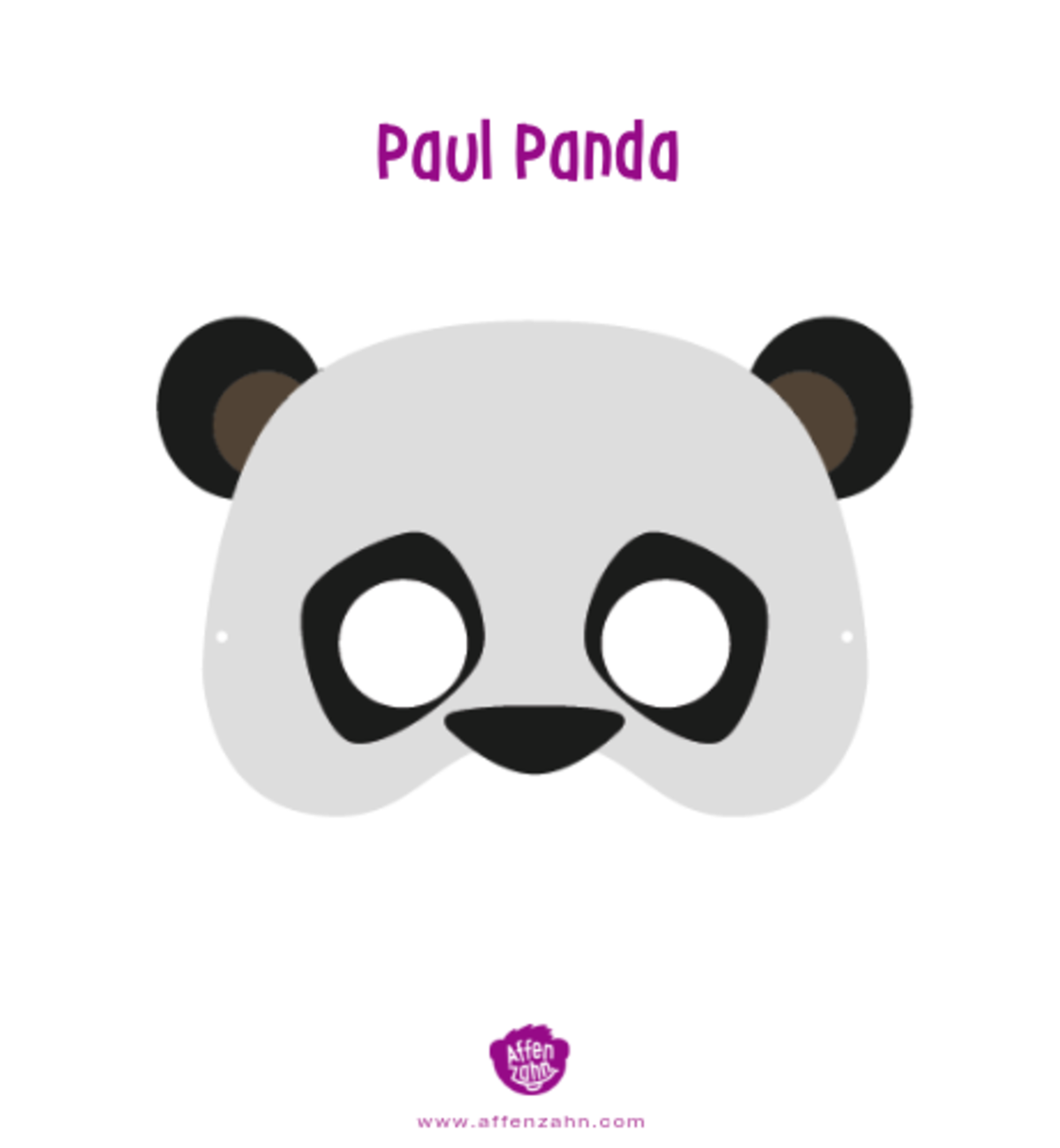 affenzahn-tiermaske-Paul-Panda