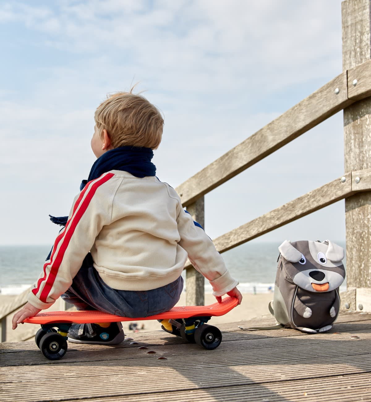 Affenzahn-Kinderrucksack-Hund-Pennyboard