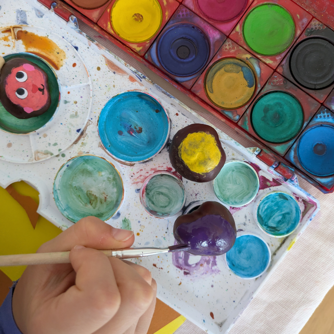 Media // Image // Blog Post // Affenzahn Herbst DIY Kastanientiere// Step 1 