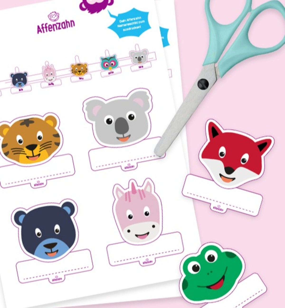 affenzahn-namensschilder-übersicht-diy