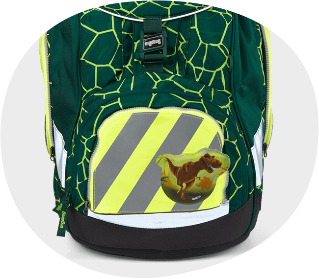 ergobag ZIP-Sets Features Neonfarben-mit-reflektorstreifen