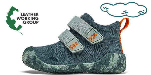 Babyschuhe-Lauflerner-Leder-Talky-mit-Logo