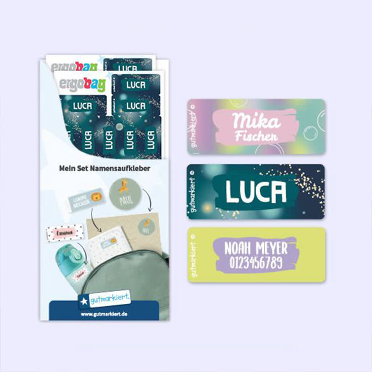 ergobag Sticker Flasche Brotdose