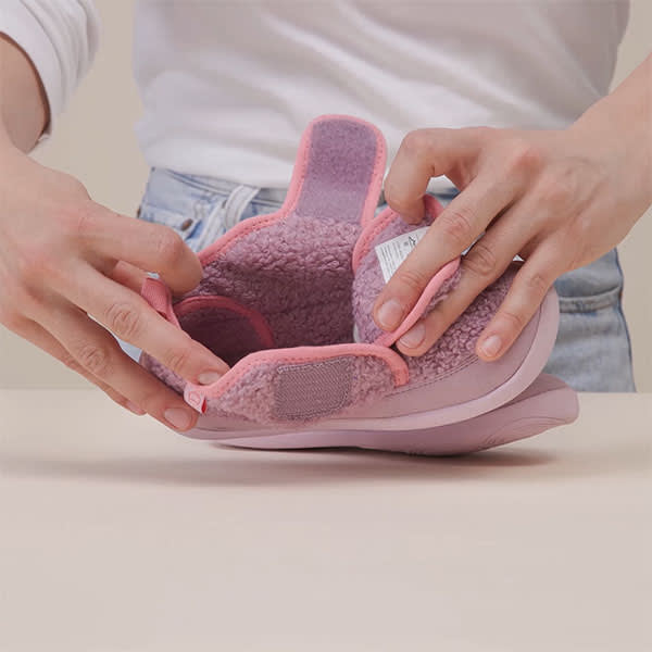 1x1 Kinderleichter Verschluss 01492-40176-740-Slipper-Vegan-Fleecy-Otter preview