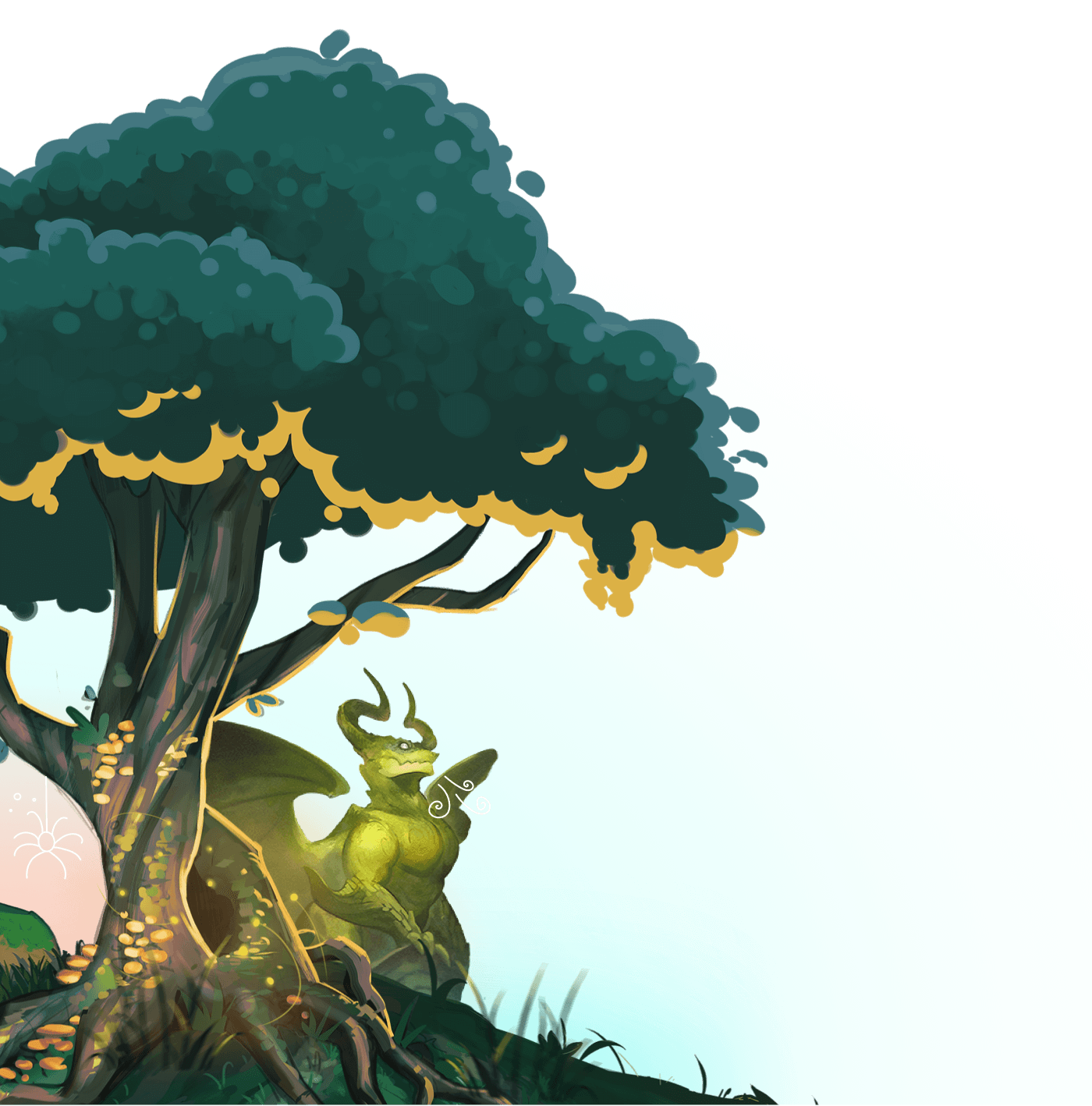 ergobag-zubehoerwelt-maerchen-cc-image-drachen-baumhuegel-bg-xl