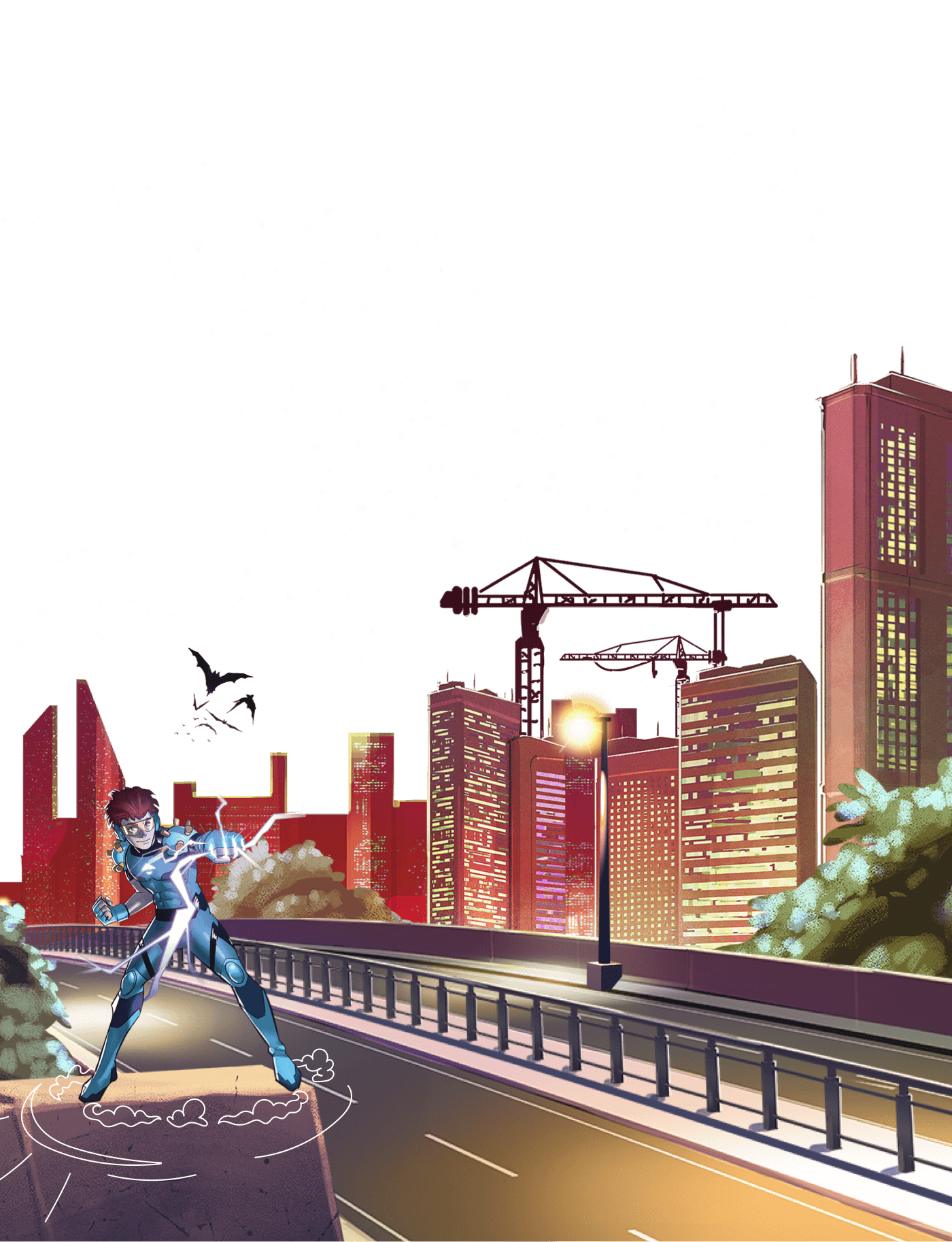 ergobag-zubehoerwelt-superkraefte-helden-teaser-tile-CC-BG-stadt-bei-nacht-mystisch-xl