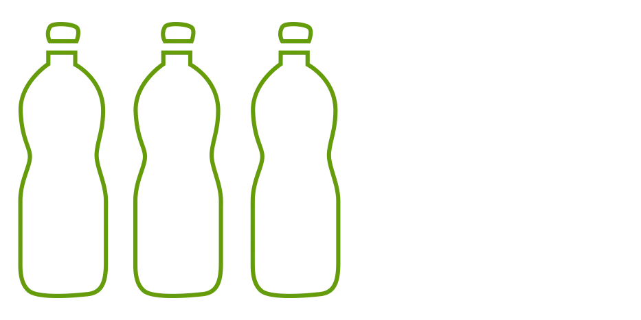 erg illu nachhaltigkeit flaschen gruen