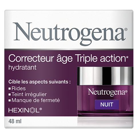 Hydratant NEUTROGENA® Correcteur âge Triple action Nuit